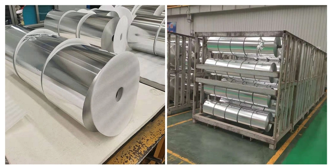 Pharmaceutical Packaging Alu Film 1235 H12 8079 H18 Jumbo Roll Aluminium Film Single Light Food Grade 8011 O Double Zero Aluminum Foil